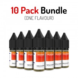 10 Pack Nicorefill 10ml Nic Salt E-Liquid