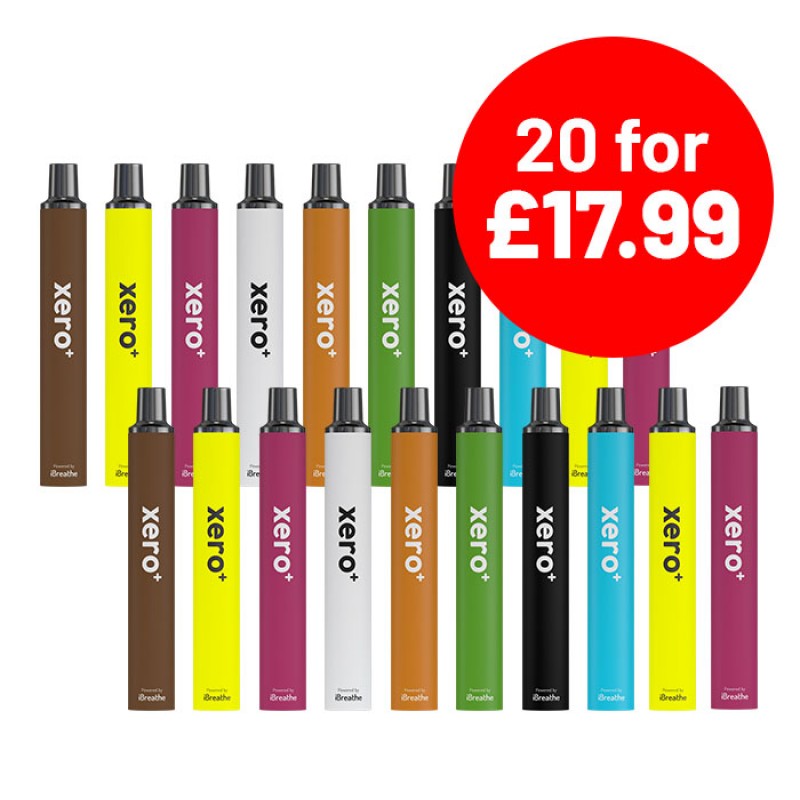 20 Pack Xero+ Disposable Pods