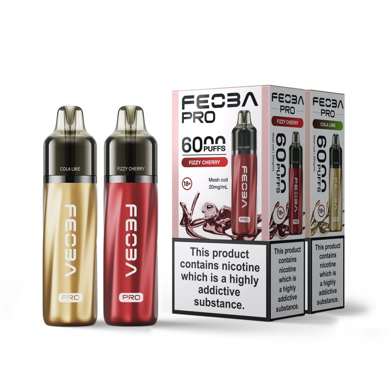 Feoba Pro 6000 Disposable Pod Kit (2 Pack) Feoba Pro 6000 Disposable Pod Kit (2 Pack)