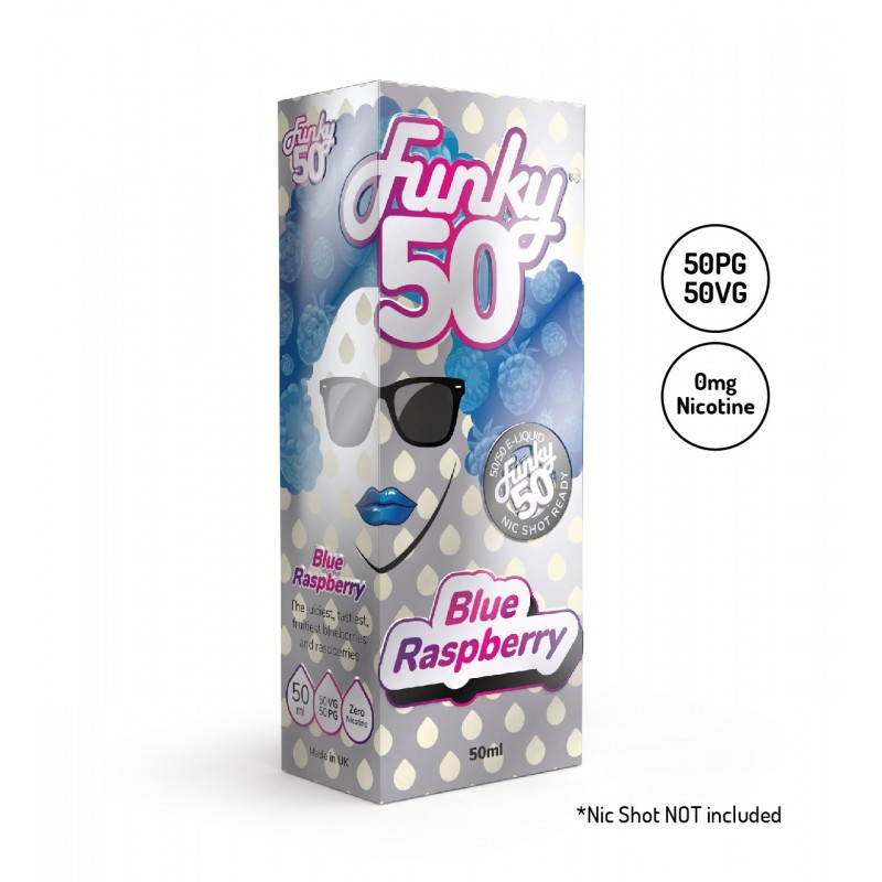 Blue Raspberry 50ml 50/50 E-Liquid | £9.99 + Free UK Delivery | iBreathe