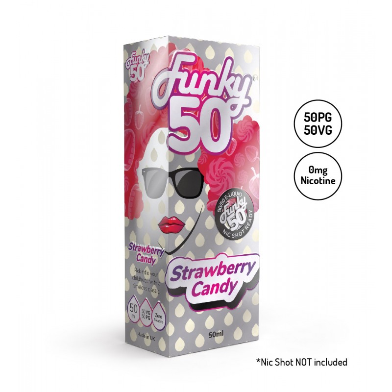 Strawberry Candy 50ml 50/50 E-Liquid