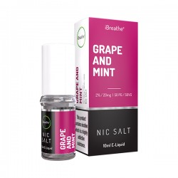 Grape & Mint - 20mg - 10ml Nic Salt E-Liquid