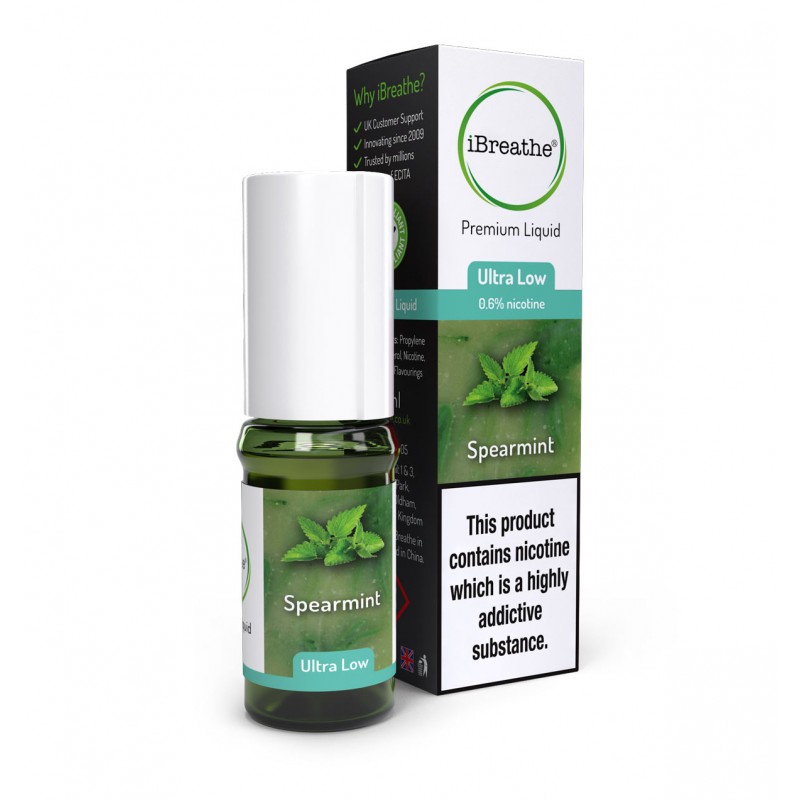 Spearmint - 10ml High PG E-Liquid