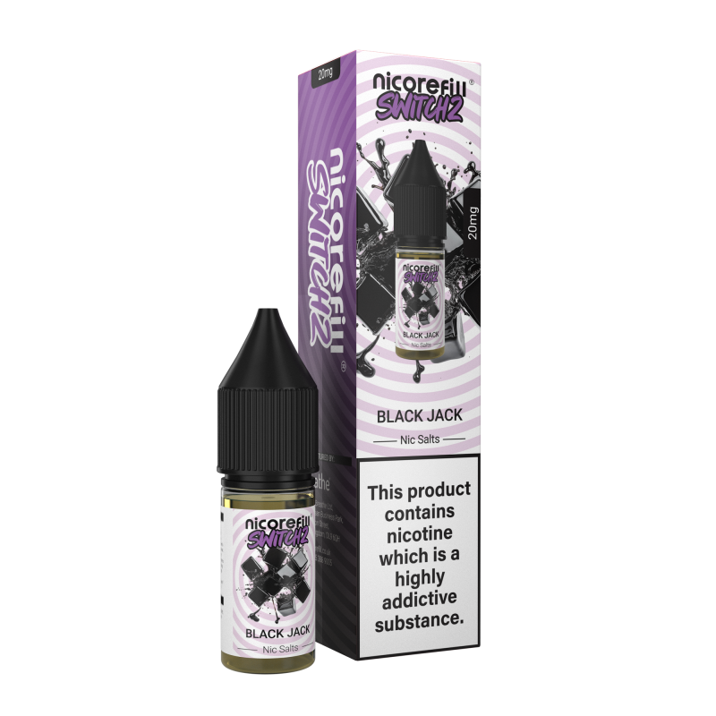 Switch2 - Black Jack - 10ml 50/50 Nic Salt