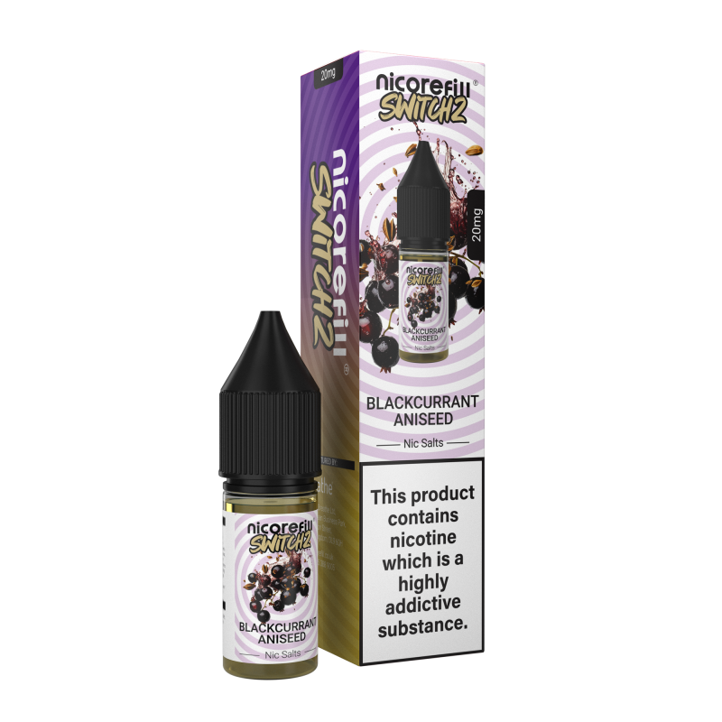 Switch2 - Blackcurrant Aniseed - 10ml 50/50 Nic Salt