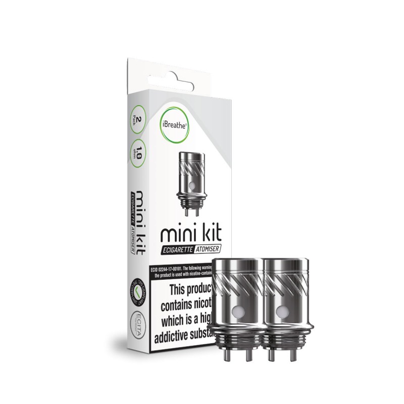 Mini Kit Sub-Ohm E-Cigarette Atomisers (2 Pack)