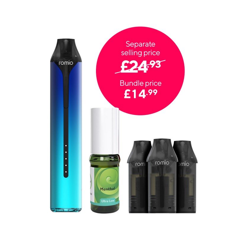 Romio Aster R Refillable Pod Vape Bundle